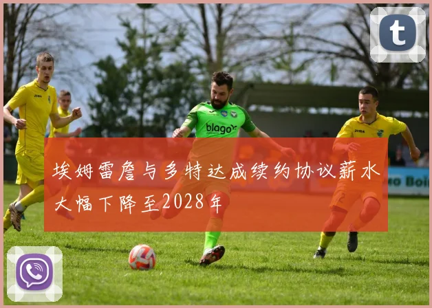 埃姆雷詹与多特达成续约协议薪水大幅下降至2028年